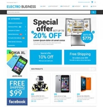 Electronics Business - Responsive Magento Theme Screenshot 7