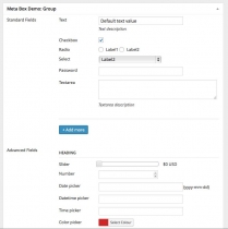 Meta Box Group Extension - Wordpress Plugin Screenshot 3