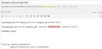 Consuming API REST - WordPress Plugin Screenshot 2