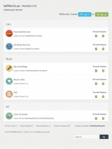  phpForum - Social Forum PHP Script Screenshot 15