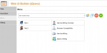  jQuery Web UI Builder - PHP Script Screenshot 7