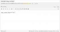 Easy Contact Forms - Wordpress Plugin Screenshot 3