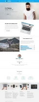 NT Profile – CV Resume Wordpress Theme Screenshot 1