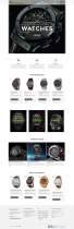 NT Watches - Watches Shop WordPress Theme Screenshot 1