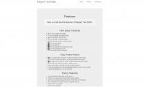 Elegant Text Editor - Javascript Text Editor Screenshot 2