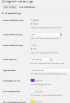 Go Top With Me - Scroll To Top WordPress Plugin Screenshot 4