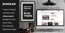 Bundler - WordPress Blog Theme Screenshot 1