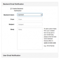 FCP Form Builder - WordPress Plugin Screenshot 3