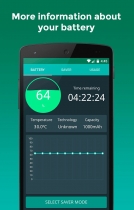 Battery Doctor Saver Android App Source Code. Screenshot 1