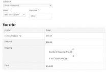 E-Go Courier WooCommerce Plugin Screenshot 2