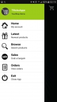 Android eCommerce Store - Android Source Code Screenshot 2