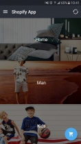 Shopify App - Full Android App Source Code Screenshot 1