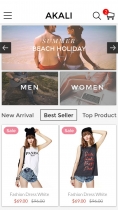 Akali - Ecommerce App Template Screenshot 4