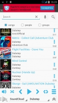 Tri Music Player - Android App Source Code Screenshot 1