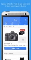 Ionic Opencart Mobile App Template Screenshot 2