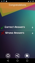 Quiz App Template - Android App Source Code Screenshot 5