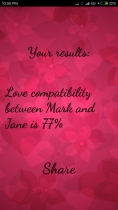 Love Calculator - Android App Source Code Screenshot 4