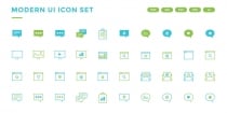 Modern UI Icon Set Screenshot 2