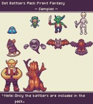 Dot Battlers Pack - Game Assets Pack Screenshot 3