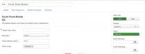 Jfusion Forum Posts Module Screenshot 1