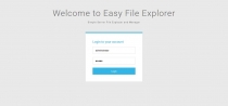 Server File Explorer - PHP File Manager Script Screenshot 1