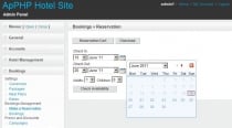  PHP Hotel Reservation System Light  Screenshot 1