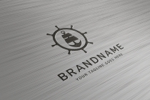 Ship Anchor Logo Template Screenshot 2