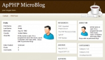  PHP Multi-Author Blog Script Screenshot 2