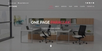 Devtheme - One page Parallax HTML Template Screenshot 2