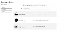 WordPress Resource Library Plugin Screenshot 1