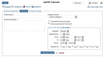 PHP Calendar Script Pro Screenshot 2