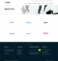 Advise - HTML Website Template Screenshot 3