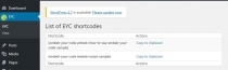 Embed your code - WordPress Plugin Screenshot 1