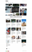 Cahan - Fashion Blog HTML Template Screenshot 1