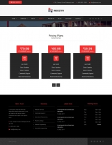 Industry - HTML Template Screenshot 8