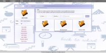 School Management Application PHP Script Screenshot 1