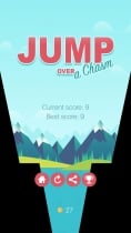 Jump Over a Chasm - iOS Source Code Screenshot 5