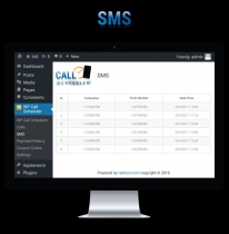 SMS And Calls Scheduler Wordpress Plugin Screenshot 3