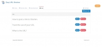 Easy URL Shortener With Analytics - PHP MySQL Screenshot 12