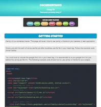 Candy UI Bootstrap Skin Screenshot 4