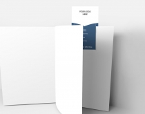 Bookmark Business Card Template Screenshot 2