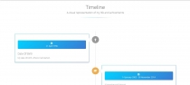 Resume Web Template With Timeline Screenshot 5