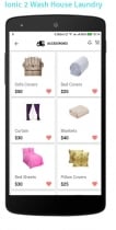 Ionic WashHouse Ecommerce App Theme Screenshot 7