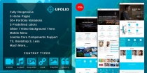 Ufolio - Portfolio Joomla Template Screenshot 1