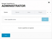 WP Roles Capabilities And Sessions Manager Plugin Screenshot 3