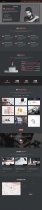 Elance - Personal Portfolio One Page Template Screenshot 1