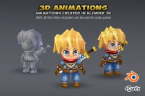 4-Directional Game Character Sprites 2 Screenshot 3