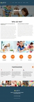 Grow Up Primary School WordPress Theme Screenshot 2