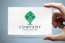 Digital Tree Logo Template Screenshot 1