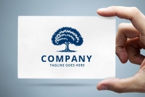 Oak Tree Logo Template Screenshot 1